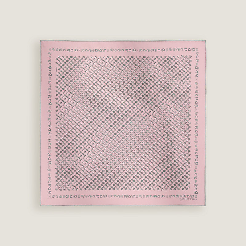 Deux Par Deux pocket square 45 | Hermès Canada